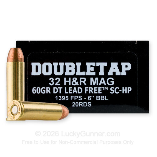 32 H&R Magnum - 60 Grain TAC-XP - Doubletap - 20 Rounds