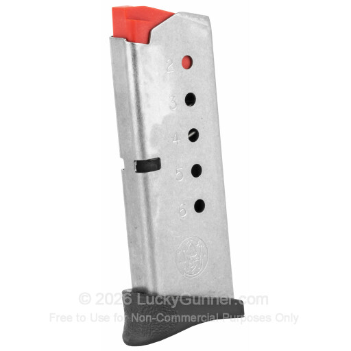 Smith & Wesson M&P Bodyguard Magazine .380 ACP 6 Rounds Stainless Steel 19930