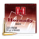 223 Rem - 55 Grain V-MAX - Hornady - 500 Rounds