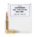 Bulk 7.62x51 Ammo For Sale - 147 Grain FMJ M80 Ammunition in Stock by Igman - 500 Rounds