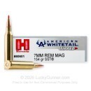 Hornady American Whitetail Tipped 7mm Rem Mag Ammo For Sale - 154 Grain SST - 20 Rounds