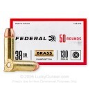Federal Champion 38 Special Ammo For Sale - 130 Grain FMJ - 1000 Rounds