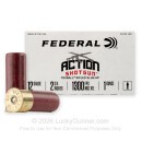 Bulk 12 Gauge Ammo For Sale - 2-3/4” 1oz. Rifled Slug Ammunition in Stock by Federal Action Shotgun - 250 Rounds