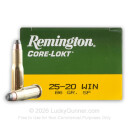 Remington Core-Lokt 25-20 Win Ammo For Sale - 86 Grain SP - 50 Rounds