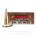 308 - 168 Grain Tipped Triple-Shock X Polymer Tipped - Barnes VOR-TX - 20 Rounds