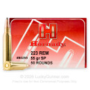 223 Rem Ammo In Stock - 55 gr SP Hornady Defense 5.56x45 Ammunition For Sale  - 50 Rounds