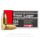 9mm Aguila Ammo For Sale - 124 gr Full Metal Jacket Ammunition In Stock