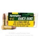 22 LR - 38 Grain CPHP - Remington Ranch Hand - 5000 Rounds