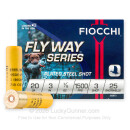 Premium 20 Gauge Ammo For Sale - 3” 7/8oz. #3 Steel Shot Ammunition in Stock by Fiocchi - 25 Rounds