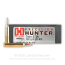 Premium 7mm STW Ammo For Sale - 162 Grain ELD-X Ammunition in Stock by Hornady Precision Hunter - 20 Rounds