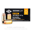 Cheap 40 S&W JHP Ammo - 180 gr JHP - Prvi Partizan Ammunition - 50 Rounds