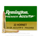 Remington 22 Hornet Ammo For Sale - 35gr AccuTip-V - 50rds