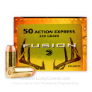 Premium 50 Action Express Ammo For Sale - 300 grain SP Ammunition in Stock by Federal Fusion - 20 Rounds