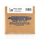 Bulk 9mm Bullets For Sale - 124 Grain Plated Hollow Base Round Nose Bullets in Stock by Berry's - 1000 Count