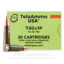 Bulk 7.62x39 Ammo For Sale - 124 Grain FMJ Ammunition in Stock by Tela Impex - 1000 Rounds