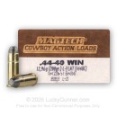 Magtech Cowboy Action 44-40 Win (WCF) Ammo For Sale - 200 Grain LFN - 1000 Rounds