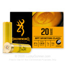Cheap 20 Gauge Ammo For Sale - 2-3/4” 7/8oz. #7.5 Shot Ammunition in Stock by Browning BPT - 25 Rounds