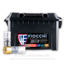 Bulk 12 ga High Velocity Rifled Slug Shells For Sale - Fiocchi 1 oz Slugs Ammo in Plano Ammo Can - 80 Rounds