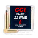 22 WMR - 30 Grain V-MAX - CCI - 2000 Rounds