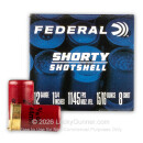 Premium 12 Gauge Ammo For Sale - 1-3/4" 15/16oz. #8 Shot Ammunition in Stock by Federal Shorty Shotshell - 10 Rounds