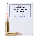 Igman 7.62x51 Ammo For Sale - 147 Grain FMJ M80 - 200 Rounds