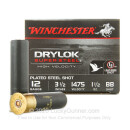Premium 12 Gauge Ammo For Sale - 3-1/2” 1-1/2oz. BB Steel Shot Ammunition in Stock by Winchester DryLok Super Steel - 25 Rounds