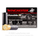 Cheap 12 Gauge Ammo - 3" Lead Double X Turkey Loads - 1-3/4 oz - #5 - Winchester Supreme - 10 Rounds