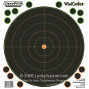 Adhesive VisiColor Targets For Sale - 5 - 9" x 9" Targets - Champion Targets For Sale