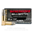 Premium 22 LR Ammo For Sale - 37 Grain SHP Ammunition in Stock by Winchester Silvertip - 50 Rounds