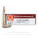 6.5x55mm Ammo - Hornady SST 140 Grain SST - 20 Rounds