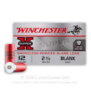 Cheap 12 Gauge Ammo For Sale - 2-3/4" Blanks Ammunition in Stock by Winchester Super-X - 25 Rounds