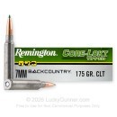 Remington Core-Lokt Tipped 7mm Backcountry Ammo For Sale - 175 Grain Polymer Tip - 20 Rounds