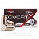 Fiocchi CovertX 45 ACP Ammo For Sale - 230 Grain JHP - 20 Rounds
