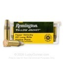 22 LR - 33 Grain Plated TCHP - Remington Yellow Jacket - 100 Rounds