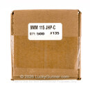 Premium 9mm (.355") Bullets for Sale - 115 Grain JHP Bullets in Stock by Zero Bullets - 500 Projectiles