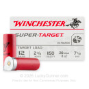 Cheap 12 Gauge Ammo For Sale - 2-3/4” 1oz. #7.5 Shot Ammunition in Stock by Winchester Super Target - 25 Rounds