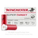 Winchester Super Target 12ga Ammo - 2-3/4” 1oz. #7.5 - 250rds