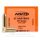 HSM 32 H&R Magnum Ammo For Sale - 85 Grain XTP JHP - 50 Rounds
