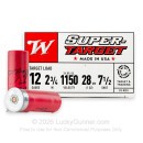 Winchester Super Target 12ga Ammo - 2-3/4” 1oz. #7.5 - 250rds