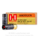 12 Ga Hornady SST Shotgun Slugs for Sale - 2-3/4", 300 Grain