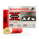 28 Gauge - 2-3/4" 1oz. #5 Shot - Winchester Super-X - 250 Rounds