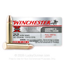 Bulk 22 WMR Ammo For Sale - 40 Grain FMJ Ammunition in Stock by Winchester Super-X - 250 Rounds
