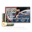 Cheap 12 Gauge Ammo For Sale - 3" 1-1/8 oz. #3 Steel Shot Ammunition in Stock by Fiocchi Waterfowl - 25 Rounds