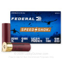 12 Gauge - 3" 1-1/4oz. #3 Steel Shot - Federal Speed-Shok - 25 Rounds