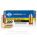 Prvi Partizan 380 Auto Ammo For Sale - 94 Grain FMJ - 200 Rounds