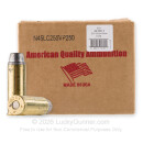 Bulk 45 Long Colt Ammo For Sale - 255 Grain LSWC- American Quality Ammunition In Stock - 250 Rounds