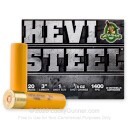 Premium 20 Gauge Ammo For Sale - 3” 7/8oz. #1 Steel Shot Ammunition in Stock by Hevi-Steel - 25 Rounds