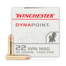 22 WMR - 45 Grain CPHP - Winchester Dynapoint - 2000 Rounds