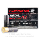 Cheap 12 Gauge Ammo - 3" Lead Long Beard XR Turkey Loads - 1 3/4 oz - #6 - Winchester Elite - 10 Rounds