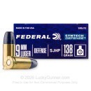 9mm - 138 Grain SHP - Federal Syntech Defense - 50 Rounds